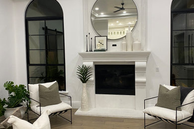 Living room photo in Phoenix