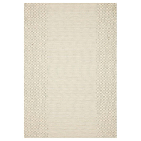 Burbank BUR-01 Ivory 3'6"x5'6" Area Rug