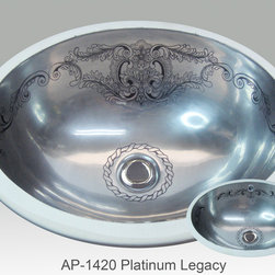 Full Gold & Platinum Decorations - Bathroom Sinks