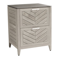 Westport Cabinet with Two Drawers - Patio Furniture And Outdoor Furniture