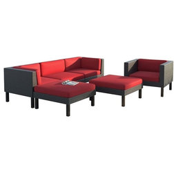 Contemporary Outdoor Lounge Sets by CorLiving Distribution LLC