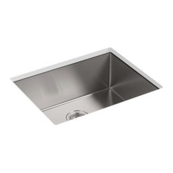 Strive(TM) 24" x 18-1/4" x 9-5/16" under-mount single bowl kitchen sink with bas - Kitchen Sinks