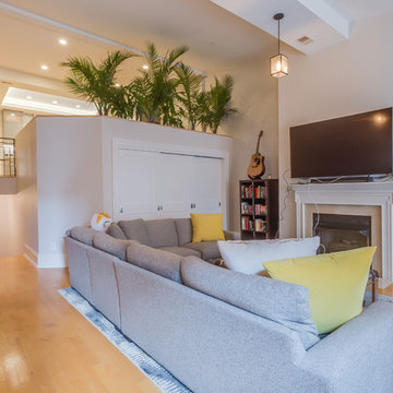 Two Level Condo Renovation with Roof Deck