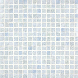 Azul Cielo Straight Joint Mosaic - Wall And Floor Tile