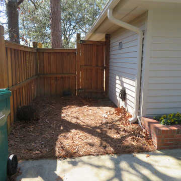 Foley/Rivenbark: Before, In progress, After