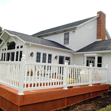 Family Room and Deck residential addition