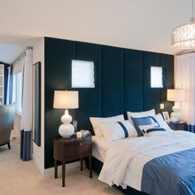 Navy bedroom for Rach