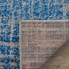 Safavieh Adirondack Collection ADR116 Rug, Blue/Silver, 2'6"x10'