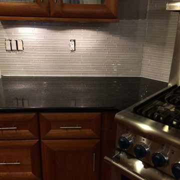 Glass Tile Backsplash