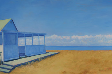 (Seascapes) Kurt's Cottage, 20 x 40 Acrylic