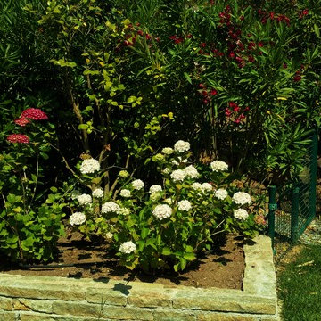 Aménagement d'un jardin privé