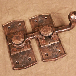 Bronze Barn Door Latch - Barn Door Hardware