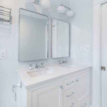 Traditional Bathroom and Powder Room Remodel / Alexandria, VA