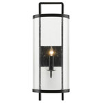 Currey and Company - Currey and Company 5900-0040 Breakspear, 1 Light Wall Sconce, Black - The Breakspear Wall Sconce is a nod to Americana wBreakspear 1 Light W Antique Black SeededUL: Suitable for damp locations Energy Star Qualified: n/a ADA Certified: YES  *Number of Lights: 1-*Wattage:60w E12 Candelabra Base bulb(s) *Bulb Included:Yes *Bulb Type:E12 Candelabra Base *Finish Type:Antique Black