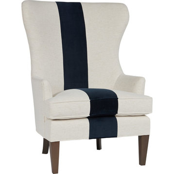 Surfside Wing Chair, Onyx