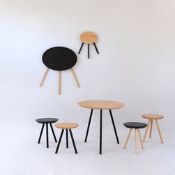 Smarin - 2D Stool by Sebastian Bergne for Smarin - Bar Stools And Counter Stools