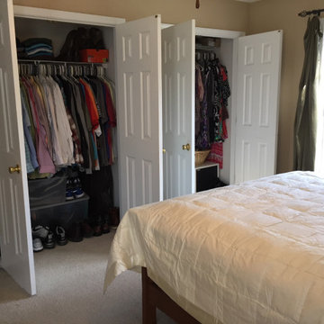 Master bedroom Closet Declutter