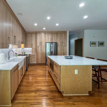 Contemporary Kitchen with Scandinavian Design Style