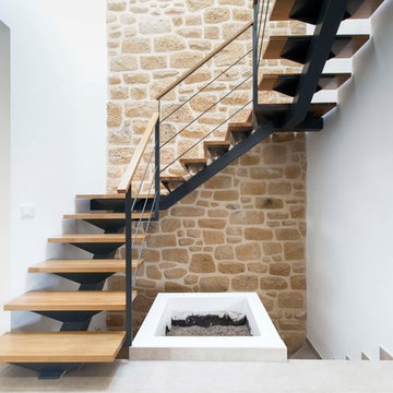 Revestimiento de escalera.