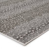 Jaipur Living Axis Animal Area Rug, Gray and Natural, 3'3"x12'