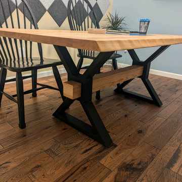 Custom Ash Conference Table | Michigan Epoxy Boardroom Table