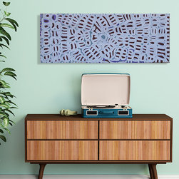 Bush potato dreaming by  Molly Napurrurla Tasman - Paintings