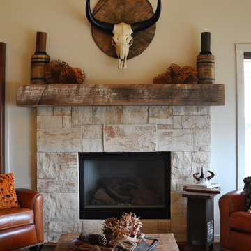 Beautiful Simple Wood Beam Fireplace Mantels