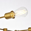 Xander 6-Light Pendant, Brass
