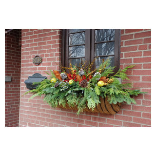 Winter Container Designs - Traditional - Chicago - by Haute Botanics ...