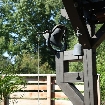 Bell Accent Adds Charm to an Indianapolis Outdoor Living Space