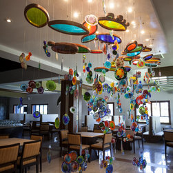 TRIDENTE RESTAURANT HANGING SCULPTURE - Products