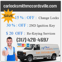 Car Locksmith McCordsville IN