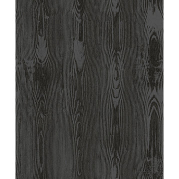 Jaxson Metallic Faux Wood Wallpaper Bolt