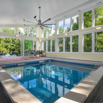 Indoor Spa and Pool Addition in Moseley