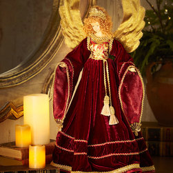Katherine's Collection Journey Angel Tree Topper - Christmas Ornaments