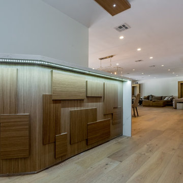 Contemporary home remodeling