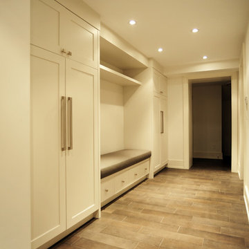 Shaker Door Mudroom