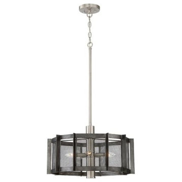 Baxter 5-Light Chandelier, Weathered Iron