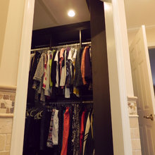 Lisa's Master Bed Closet Ideas