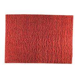 Mat The Basics - Mat The Basics Tokyo Red and Orange Shag Rug - Rugs