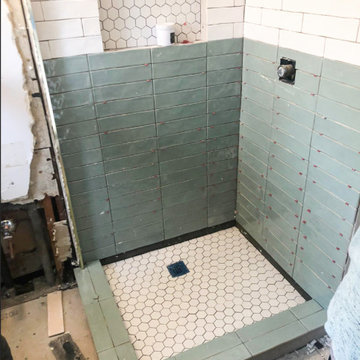 70's Inspired Bathroom Remodeling - Adar Builders