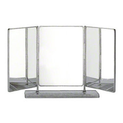 Triptych Vanity Mirror - Bill Sofield - Baker Furniture - Makeup Mirrors