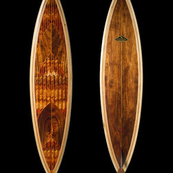7'-3" Wooden Surfboards - Products