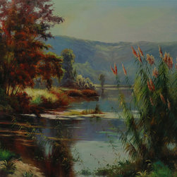 River View II - Paintings