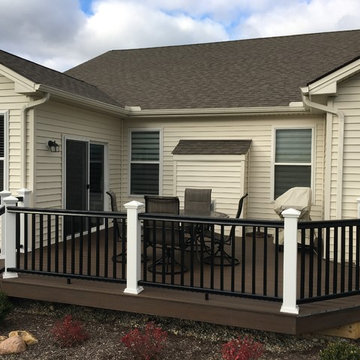 New Trex Deck with Fiberon Rails