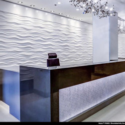 modularArts&reg; InterlockingRock&reg; Swim&trade; PANELS - Wall Panels
