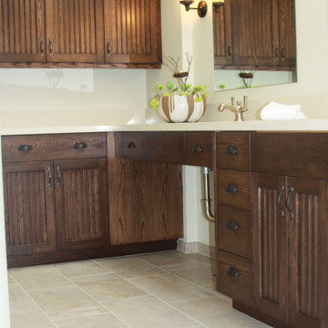 Master Bathroom Remodel Designed for "Aging In Place" by Green Goods