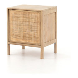 Sydney Woven Cane Nightstands - Nightstands And Bedside Tables