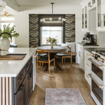 Auburn + Grace Kitchen/Dining/Living Space