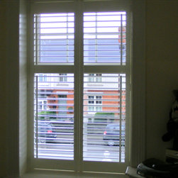 Guest Bedroom Window Shutters - Window Blinds